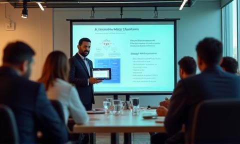 Customer onboarding and SaaS demo at Al Emarat Mobile Solutions
